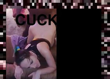 Cuckold records while wife full fills her fantasy of bbc
