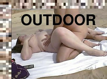 Bbw outdoors sex