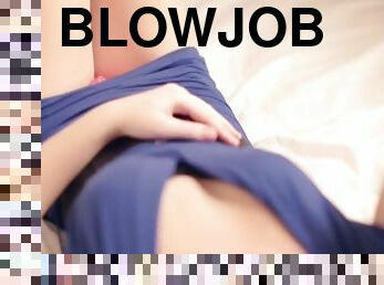 Blow my cock upside down