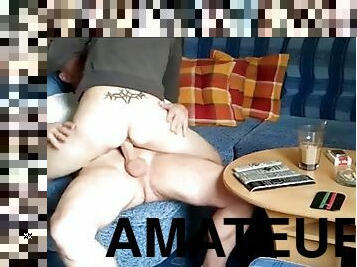 storatuttar, otrogen, fitta-pussy, amatör, anal, hardcore, creampie, liten