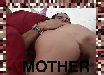 Stepmother whore needs tits fuck by stepson