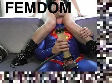 Alex Coal & Lance Hart in Alex Coal Drains Superman - SweetFemdom