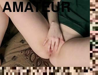 hårete, onani, orgasme, pussy, amatør, babes, tenåring, handjob, knulling-fucking, vakker