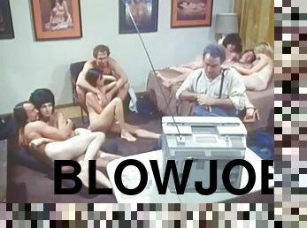 blowjob-seks-dengan-mengisap-penis, cumshot-keluarnya-sperma, antik, seks-grup