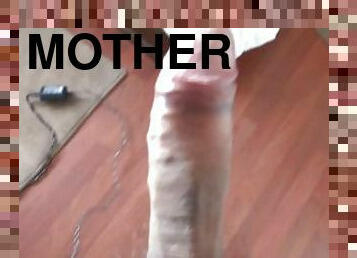 Beautiful stepmother shows off, gets on all fours and asks me to fuck her