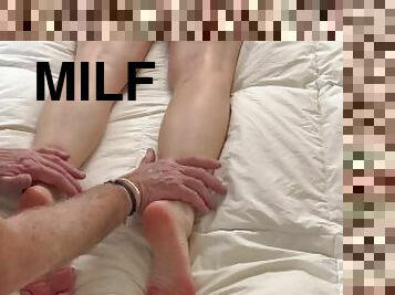 clitoris, masturbaatio, orgasmi, pillu-pussy, vaimo, amatööri, milf, kotitekoinen, hieronta, pari