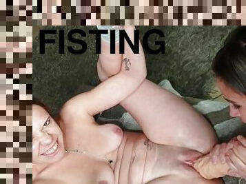 fisting, onani, pussy, amatør, milf, leke, dildo, petite, liten, gigant