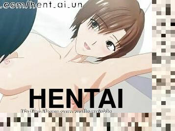 groß-titten, schlafzimmer, anime, hentai, 3d