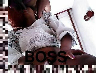 my boss fuck my ass in office room