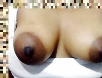 asiático, tetas-grandes, amateur, casero, indio, novia, bonita, tetas