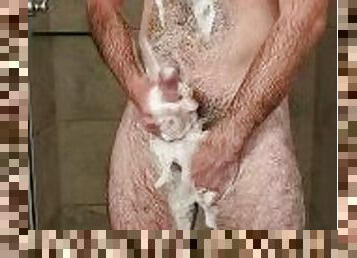 Couldn't resist jacking off in the shower