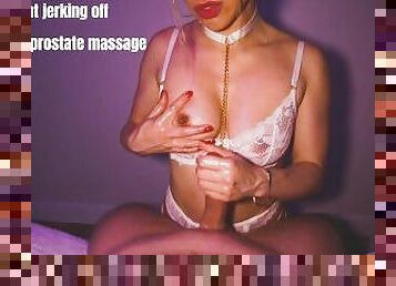Caught jerking off...I decided to help with a prostate massage