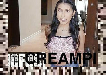 MOFOS - Horny Cableman Scott Nails Gives Super-Hot Teen Penelope Woods A Cum filled Creampie