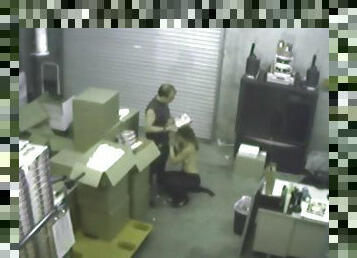 Hot Blonde Fucking Hardcore in warehouse