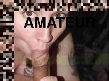 amatir, blowjob-seks-dengan-mengisap-penis, deepthroat-penis-masuk-ke-tenggorokan, pasangan, menelan, ditindik, penis