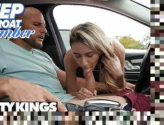 REALITY KINGS - Petite Blonde Sweet Sophia Loves Hot Cars And Hot Muscular Guys With Big Cocks