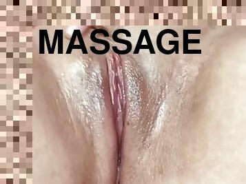 CLOSE UP pussy massage with THROBBING ORGASM (SQUIRTING) FULL VID on my OF