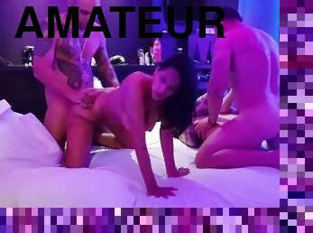 swingers, dilettant, selbst-gefertigt, 4etwas, bisexuell, hotel