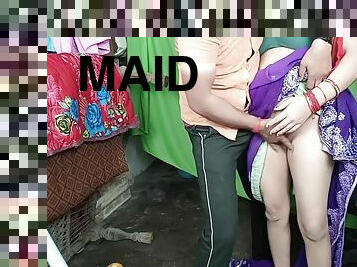 pembantu-wanita, vagina-pussy, amatir, hindu, sudut-pandang, muda-diatas-18, tertangkap