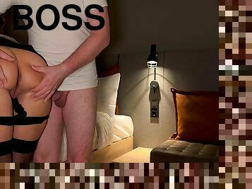 Boss Secretary On Business Trip Fucked By Client In A Hotel Room - Business-bitch