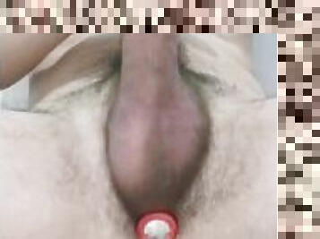 masturbation, anal, tonåring, gay, ensam, bisexuell