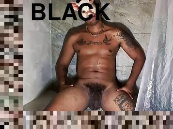 Bastard pig:black cock pissing humiliation