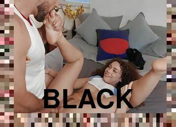 Petite black nymph Willow Ryder rough sex video