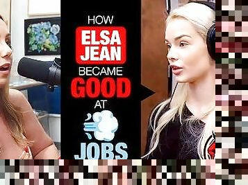 How Elsa Jean Became Good At Blowjobs