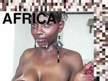 Homemade Native African Anal Sex Tape and Ass to Mouth Facial - Big tits