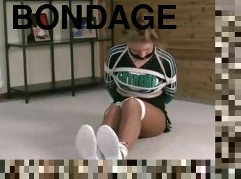 Cheerleader bondage