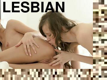 Cute Teen Lesbians Kinky Anal Play