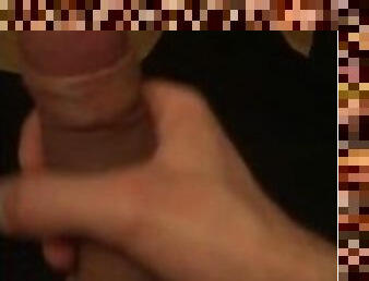 Teen wanks cheesy cock