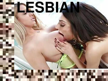 Darcie Dolce and Brooklyn Chase Love Licking