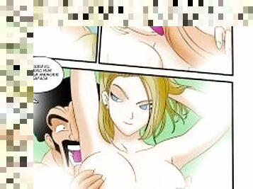 Dragon Bolas 2  Satan comendo Android 18