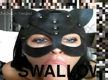 SWALLOWING FLUID WILDCATLIPS AMAZING DEEPTHROAT BJ 1 - Homemade