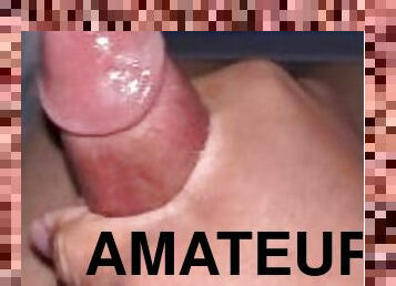 masturbation, amateur, énorme-bite, gay, branlette, joufflue, secousses, solo, bite