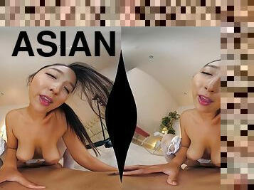 Yu Ri Hon Ma 4K 60fps POV VR porn with Asian Korean chick