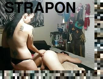 Homemade Hard Strapon Pegging And Strapon Ass To Mouth