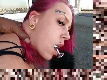 Roof hellokitty Anal BBC fuck