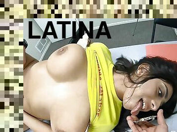 culo, tetas-grandes, chorro-de-corrida, adolescente, hardcore, latino, estrella-del-porno, uniforme, morena