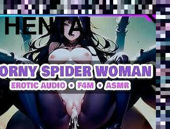 [F4M]  cute horny spider woman can't get enough of your cock  [ASMR Roleplay] [Monster Girl]