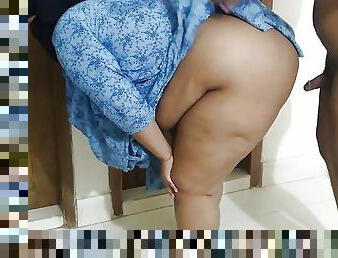 Palestinian Hot MILF Aunty Fucked by neighbour guy, Huge ass &amp; huge Tits 55y old BBW aunty (cumshot inside big ass) P-2