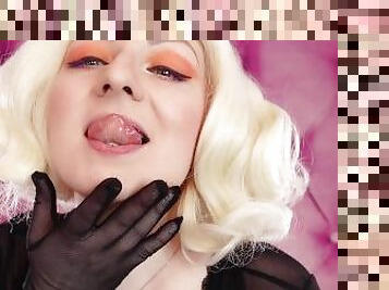 ASMR: mesh gloves (no talking) hot MILF slowly SFW video by Arya Grander