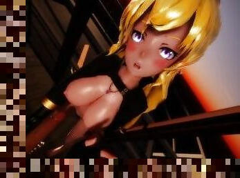 RWBY - Yang Standing HJ [4K HENTAI UNCENSORED MMD]