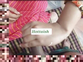 Hott Aish Step mom caught with her boyfriend at home doing handjob in bengali dirty talking