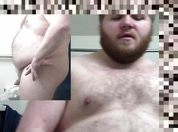 POV Fat Big Boy Makes You Do Oral In The Bathroom And Then Fucks You