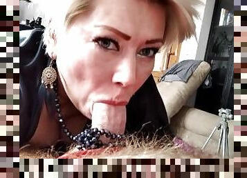 storatuttar, bröstvårtor, fru, avsugning, milf, par, pov, gift, sugande