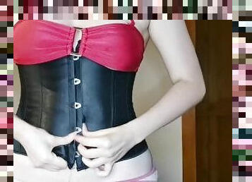 mon corset noir affine ma silhouette sexy