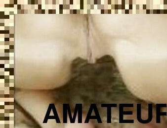 masturbation, amatör, anal, leksak, fransk, ensam, tatuering