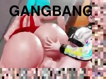 Futa Futanari Anal Gangbang Huge Cumshot 3d Hentai